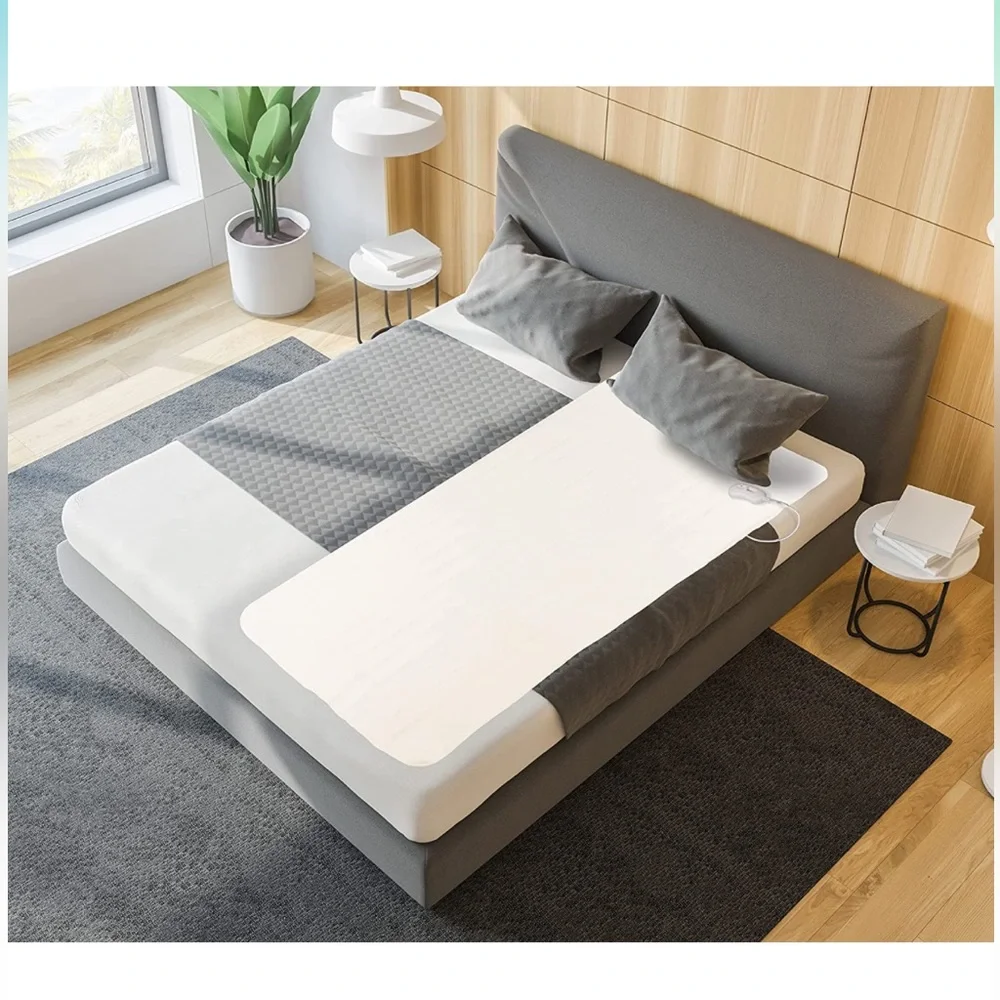 Heatology Heated Electric Blanket Pad Fast Heating (30” x 61”, White) - Picture 6 of 7